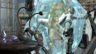 Chained and Fucked by Water Monster in 3D Animation