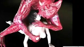 3D Hentai Monster Fucks Hard