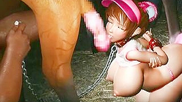 Animated Porn Boobs - Chained 3d Animated Hentai Comic Featuring Big Boobs Sucking Monster Cock |  AREA51.PORN