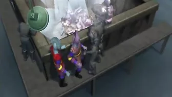 3D Anime Gangbang by Monsters in the Great Outdoors