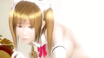 3d Hentai Maid Shemale Hot Doggystyle Fucking