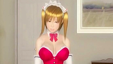 3d Hentai Maid Shemale Hot Doggystyle Fucking