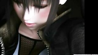 Bound in 3D Hentai, Squeezed Tits and Sixty-Nine Oral Sex with Anime