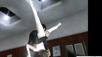 Bound in 3D Hentai, Squeezed Tits and Sixty-Nine Oral Sex with Anime