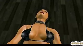 3D Hentai Ghetto Hot Dildoed Fucking