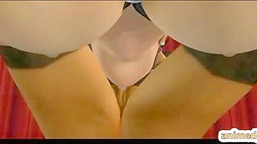 3D Hentai Ghetto Hot Dildoed Fucking