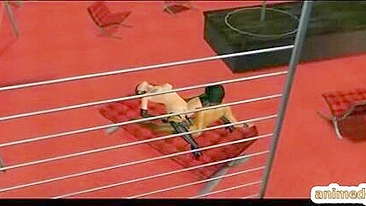 3D Hentai Ghetto Hot Dildoed Fucking