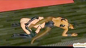 3D Hentai Ghetto Hot Dildoed Fucking