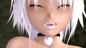 Furry 3D Hentai Shemale Hot Oral Sex with Tranny