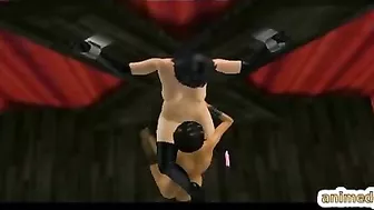 Hentai Captive Gets Dildoed Pussy by Ghetto Anime Hentai Captive Gets Dildoed Pussy by Ghetto Anime