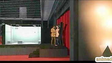 Hentai Captive Gets Dildoed Pussy by Ghetto Anime