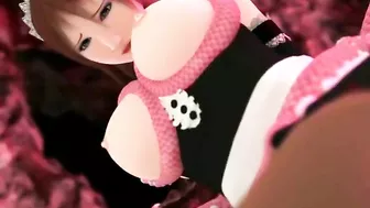Tentacle-Sex with Big Boobs & Milk! 3D Hentai Girl Gets Tentacle Squeeze from Octopus