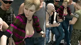 Bandit Gangbang of 3D Hentai Caught in the Act