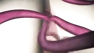 Hard Tentacle Drilling in 3D Hentai - All Holes Drilled!