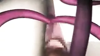 Hard Tentacle Drilling in 3D Hentai - All Holes Drilled!