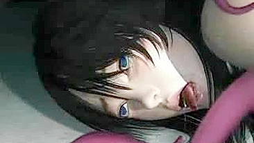 Hard Tentacle Drilling in 3D Hentai - All Holes Drilled!