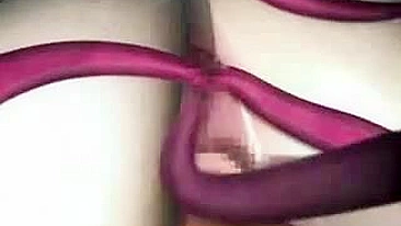 Hard Tentacle Drilling in 3D Hentai - All Holes Drilled!