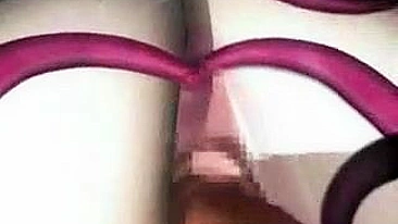 Hard Tentacle Drilling in 3D Hentai - All Holes Drilled!