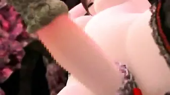 Shemale Gets Drilled by Tentacles in 3D Hentai