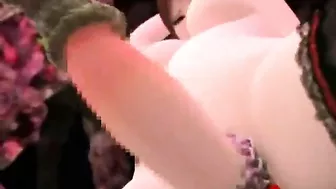 Shemale Gets Drilled by Tentacles in 3D Hentai