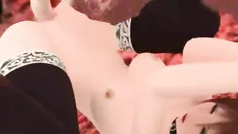 Shemale Gets Drilled by Tentacles in 3D Hentai