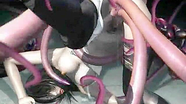 Tentacle Fucking in 3D Hentai Porn - 3DPorn