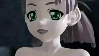 3D Hentai Battle with Monster and Sexy Tits - Anime Porn