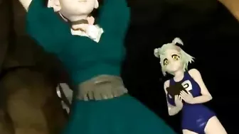 3D Hentai Battle with Monster and Sexy Tits - Anime Porn