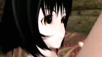 Ghetto 3D Anime Threesome Fucked by Shemale Hentai Tranny
