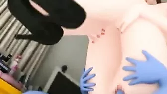 Self-Fucking with a Big Dildo in 3D Hentai