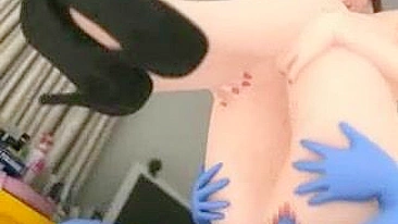 Self-Fucking with a Big Dildo in 3D Hentai