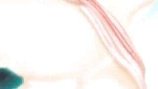 Cute 3D Hentai Shemale with Big Boobs Hot Fucking