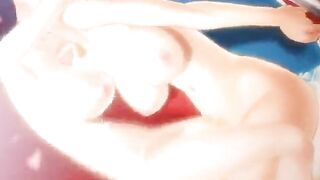 Cute 3D Hentai Shemale with Big Boobs Hot Fucking