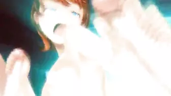 Cute 3D Hentai Shemale with Big Boobs Hot Fucking