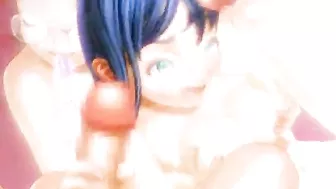 Cute 3D Hentai Shemale with Big Boobs Hot Fucking