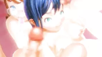 Cute 3D Hentai Shemale with Big Boobs Hot Fucking