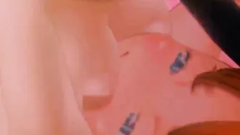 Cute 3D Hentai Shemale with Big Boobs Hot Fucking