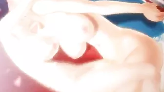 Cute 3D Hentai Shemale with Big Boobs Hot Fucking