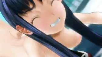 3D Anime Cutie Gets Hard Fucked by Shemale Hentai