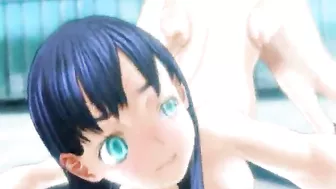 3D Anime Cutie Gets Hard Fucked by Shemale Hentai
