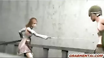 Swordswoman in 3D Hentai Gets Fingered While Chained and Rope Bound - See Her Pussy! Swordswoman in 3D Hentai Gets Fingered While Chained and Rope Bound - See Her Pussy!