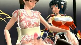 Shemale Cumshot in 3D Animation Shemale Cumshot in 3D Animation