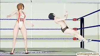 3D Hentai Smackdown - Anime Porn in the Ring