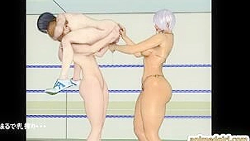 3D Hentai Smackdown - Anime Porn in the Ring