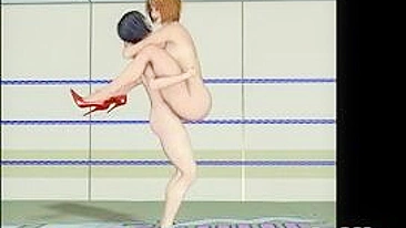 3D Hentai Smackdown - Anime Porn in the Ring