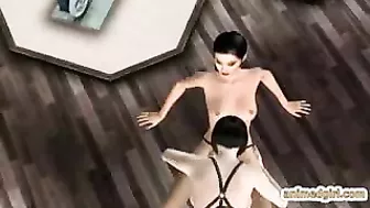 Shemale Transexual Ghetto Threesome Fucked in Hentai