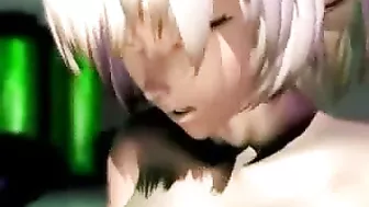 Anime Shemale Fucked in Bed - Hentai Toon Porn