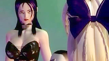 Anime Shemale Fucked in Bed - Hentai Toon Porn