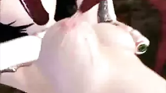 Cute Girl Gets Tentacle Sex in 3D Animation