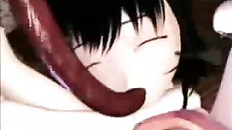 Cute Girl Gets Tentacle Sex in 3D Animation Cute Girl Gets Tentacle Sex in 3D Animation